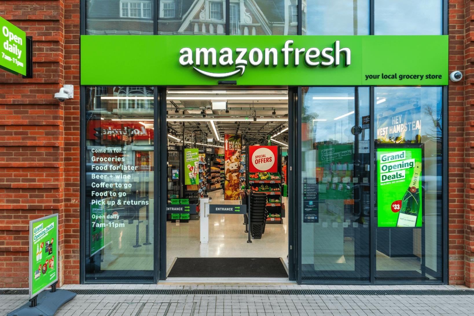 Amazon to Close UK Fresh Stores, Expand Whole Foods Presence