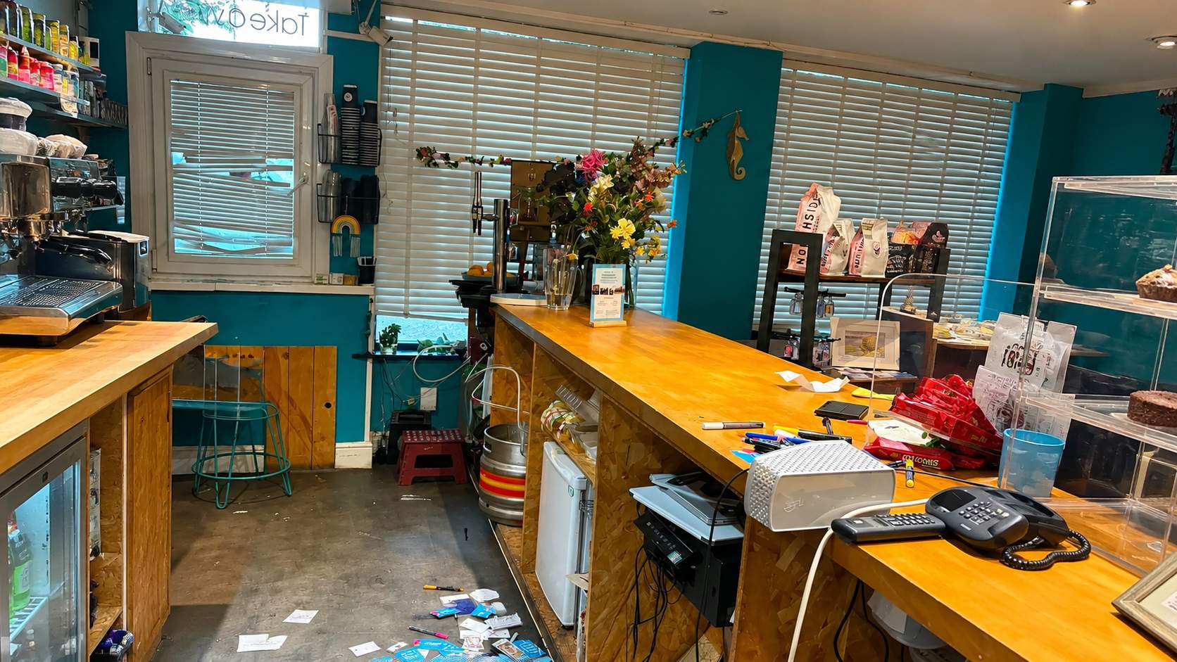 Charity Cafe Left Devastated After Break-In