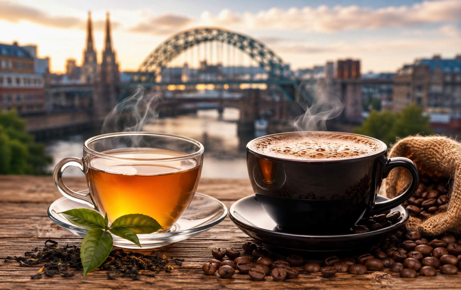 How Tea and Coffee Might Improve Your Brain and Heart Health