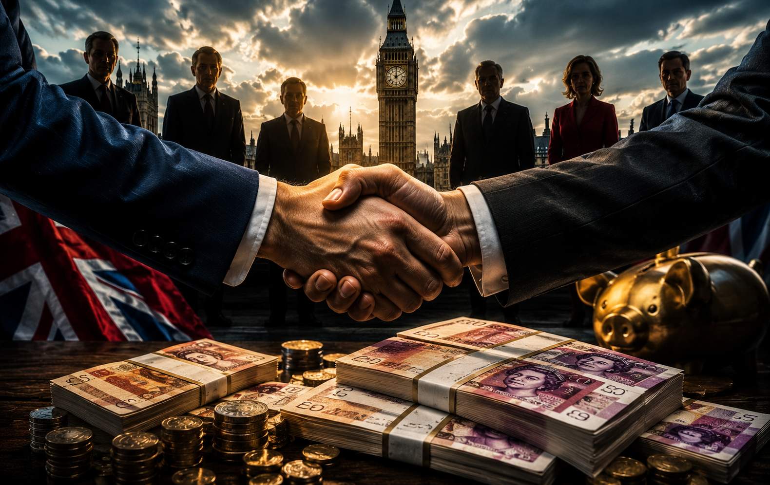 How The Wealthy Elite Fund Labour, Conservatives And Reform UK & Shape British Politics