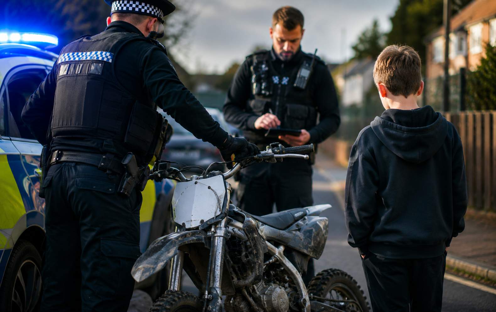 Illegal Off-Road Bike Seized From 12-Year-Old in Newcastle