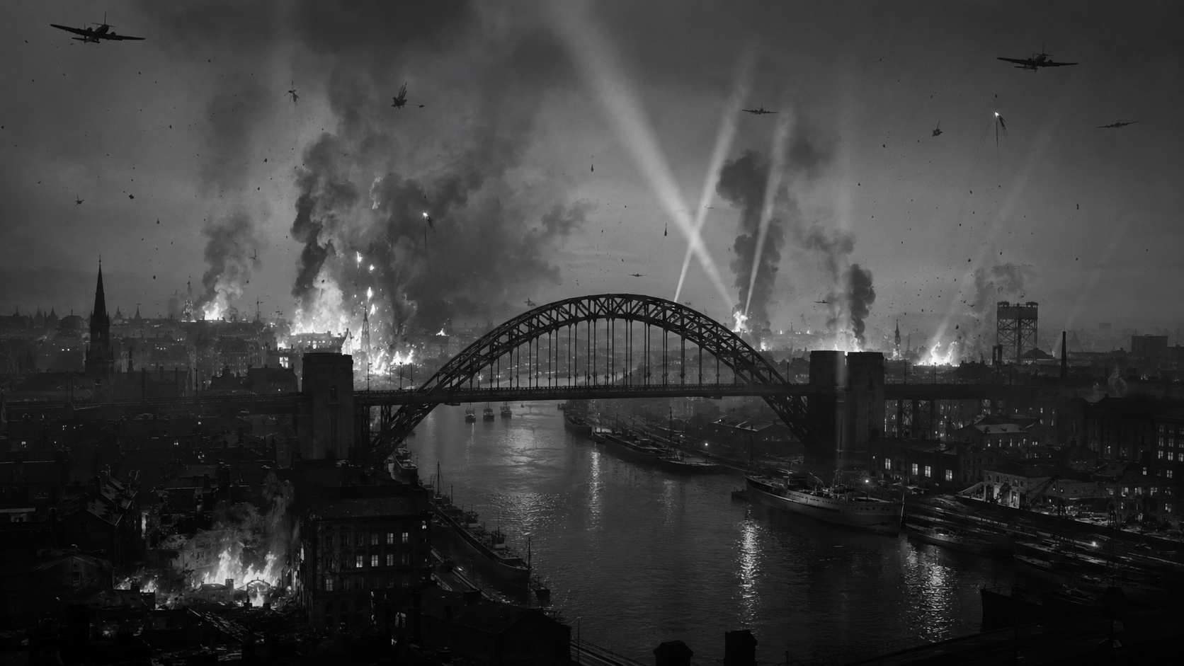 Newcastle at War: Inside the Forgotten WWII Blitz