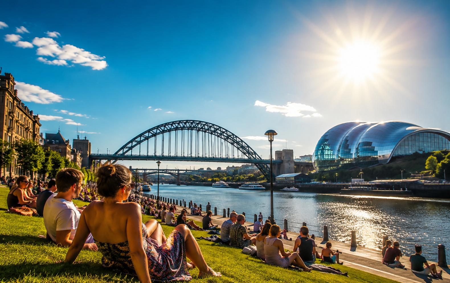 Newcastle Could See 30C as UK Heatwave Builds for Bank Holiday