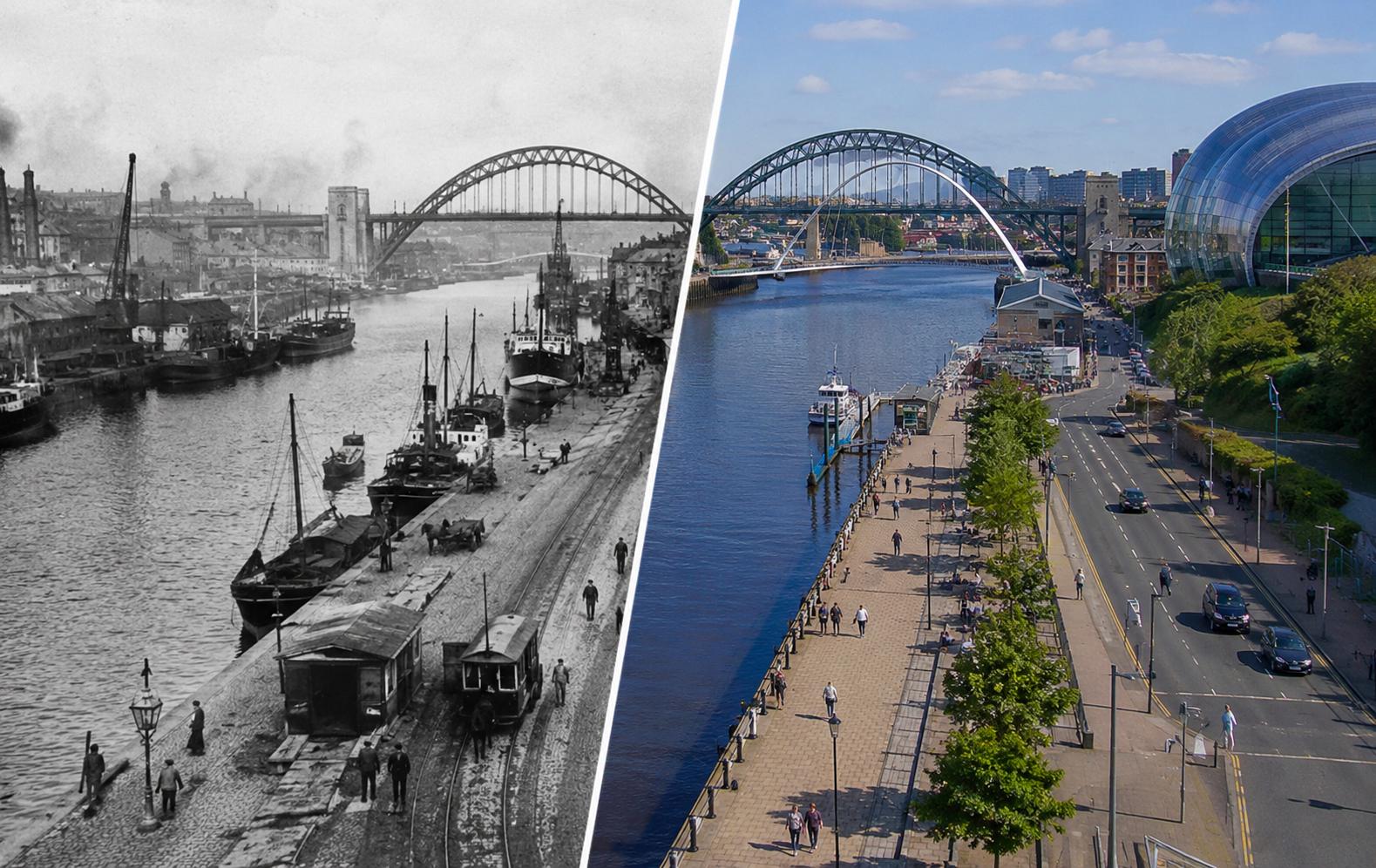Newcastle Quayside History Before Modern Regeneration Changed It