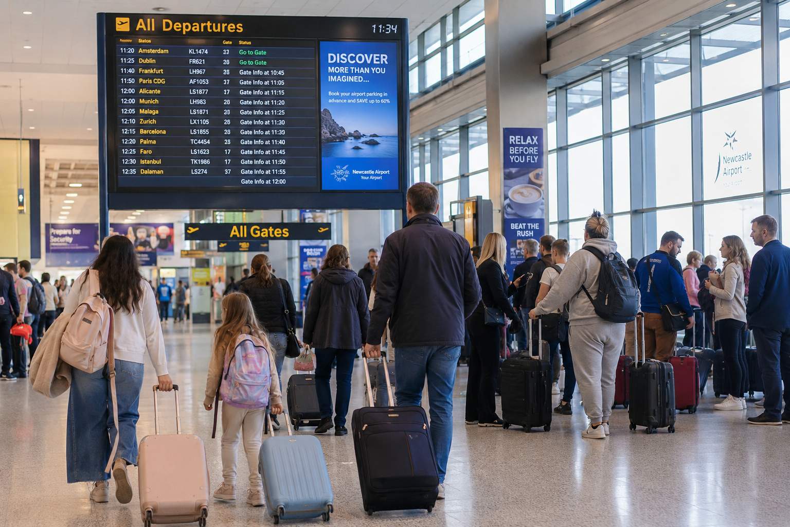 Newcastle Travellers Benefit From New EU Travel Deal
