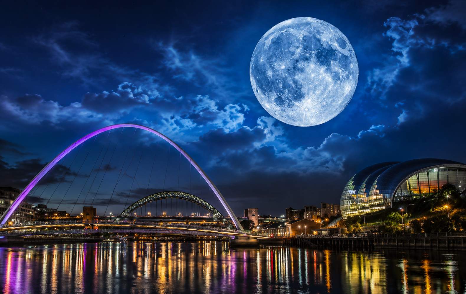 Rare Blue Moon Will Be Visible Across Newcastle This Weekend
