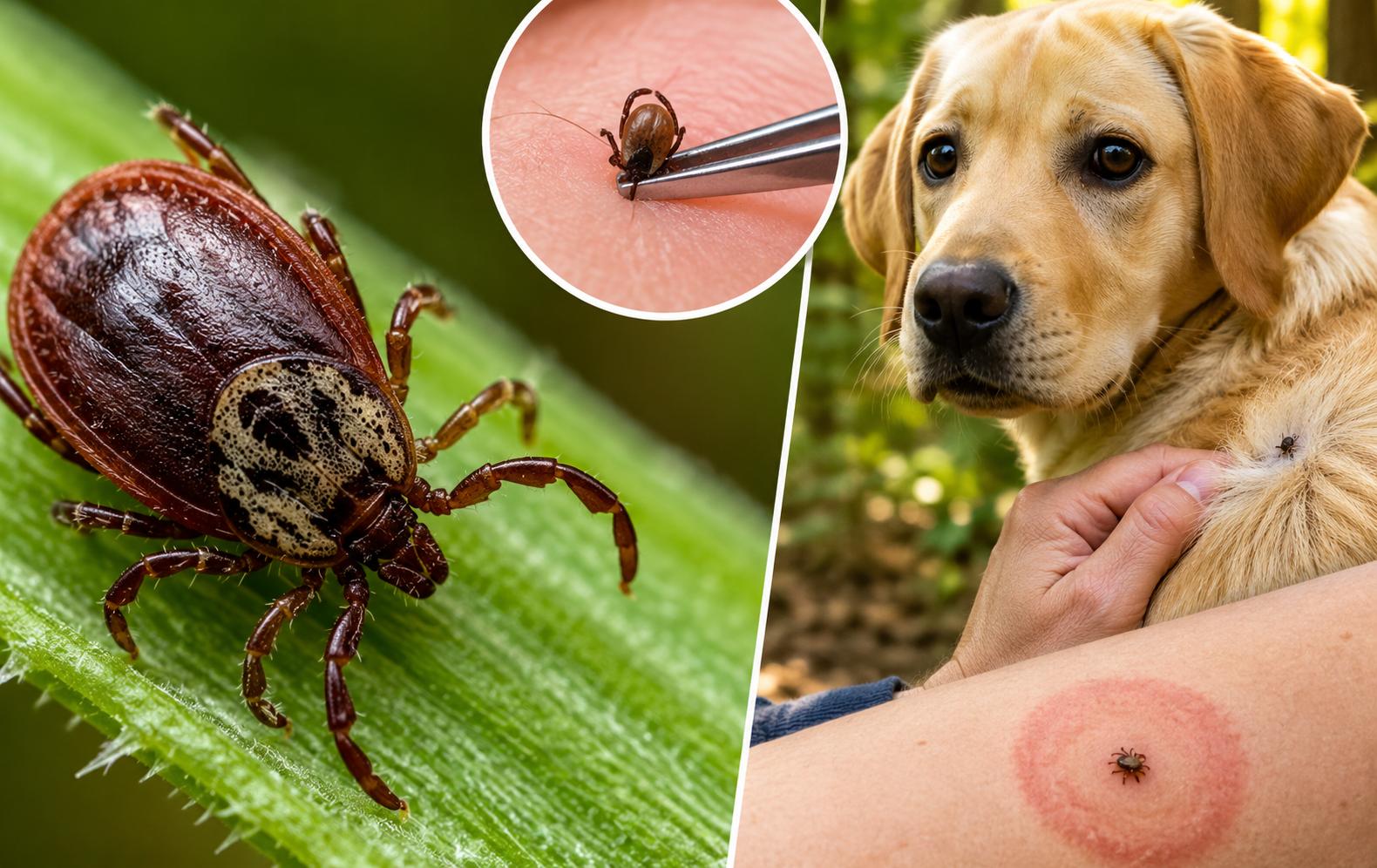 Tick Bite Warning as Experts Urge Fast Removal for Pets and People