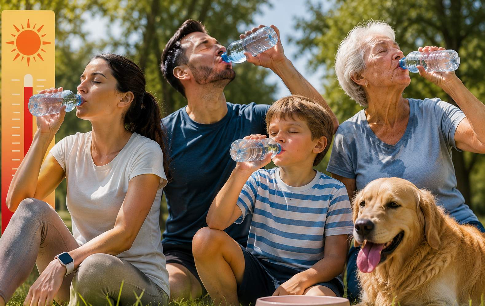 Vets and Doctors Issue Heatwave Warning for Families and Pets