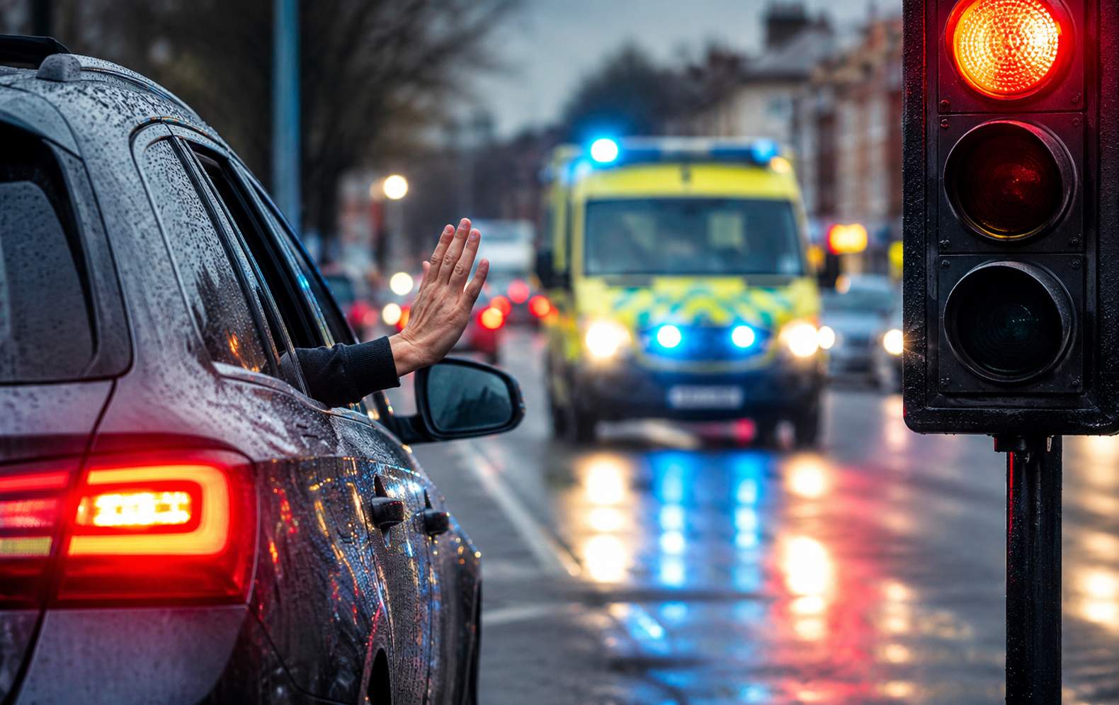Why Moving for Emergency Vehicles Could Land Drivers With Penalty Points